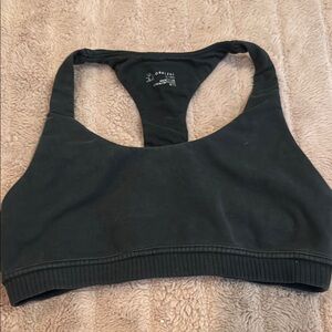 Offline by aerie black sports bra (size M)